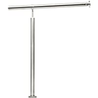 Sfeomi Barandilla de Acero Inoxidable 80 x 90 cm Pasamanos de Escalera para Uso en Interiores y Exteriores con…